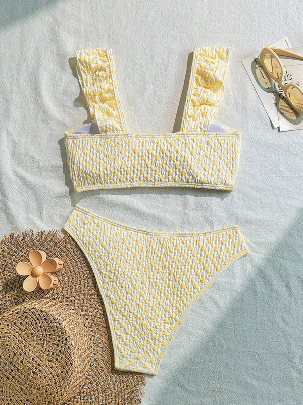 New Bow Ruffle Bikini