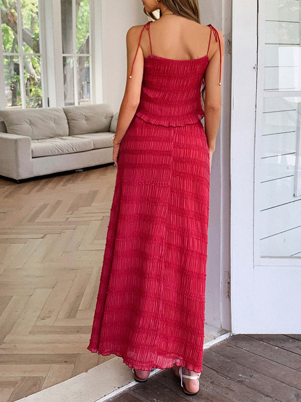 Holiday casual two-piece set