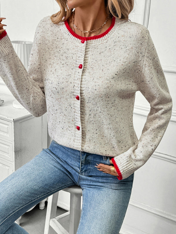Casual elegant knitted cardigan
