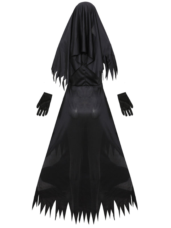 Ladies Halloween Nun Vampire Costume